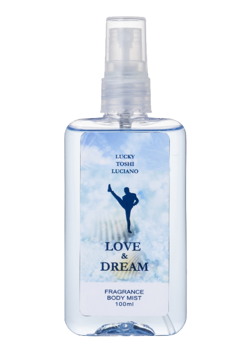 田原俊彦 LUCKY TOSHI LUCIANO FRAGRANCE BODY MIST LOVE&DREAM